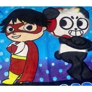 Kid’s Ryan’s World Kids Hooded Towel - 25" x 60" NWOT.